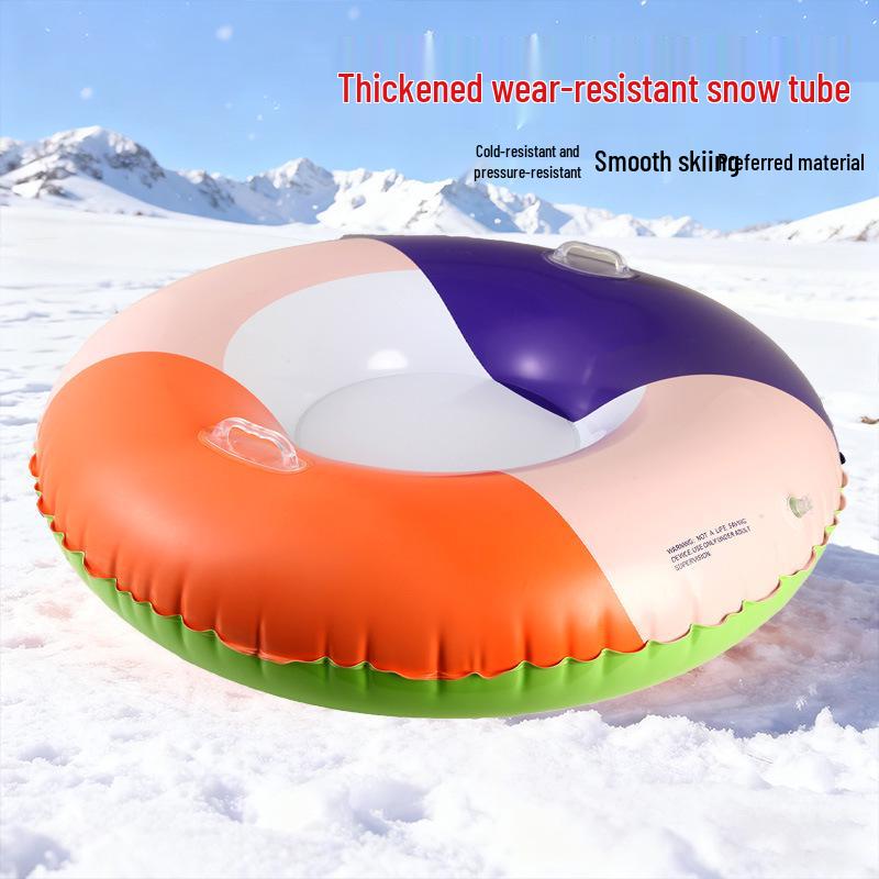 Langlebiger Schneereifen für Erwachsene: Aufblasbar, Anti-Kippen, Tragbar für den Wintersport