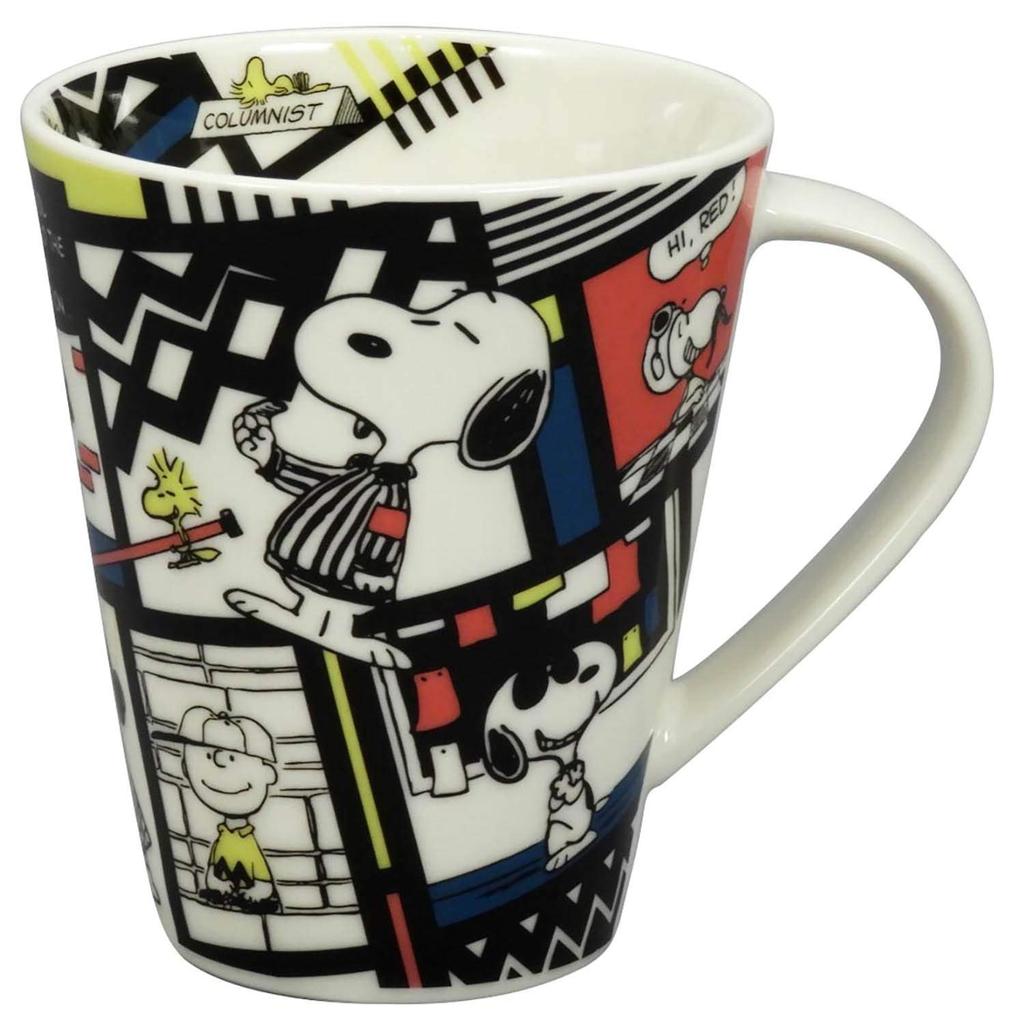 Yamaka Shoten "PEANUTS" Big Mug (500ml) Geometric SN781-35