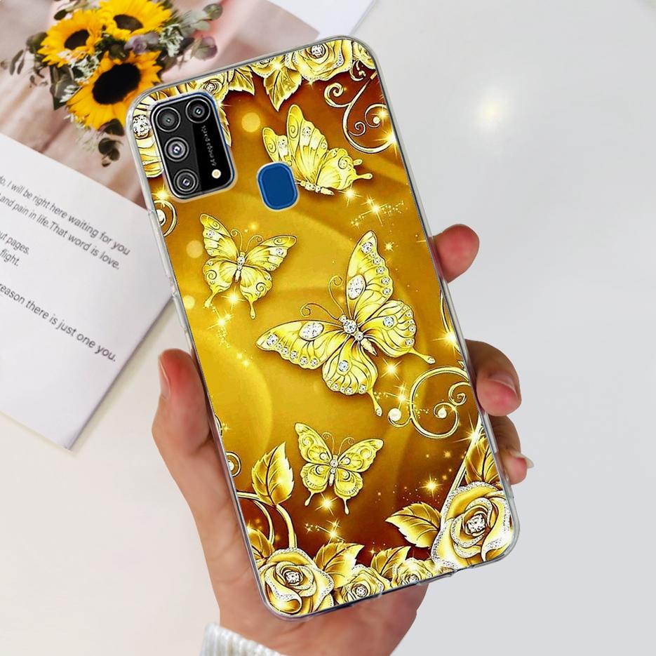 For Samsung Galaxy M31 Case SM-M315F Colorful Painted Cover Soft Slim Phone Case For Samsung M31 Prime M 31 s Galaxy M31s Fundas