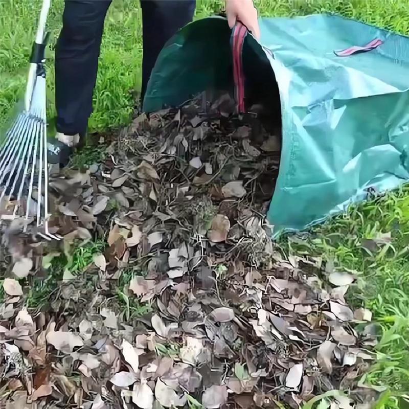 A03F-2 Pieces Of Yard Waste Bags, Dust Garden Waste Collection Bags, Leaf Bags, For Collecting Fallen Leaves
