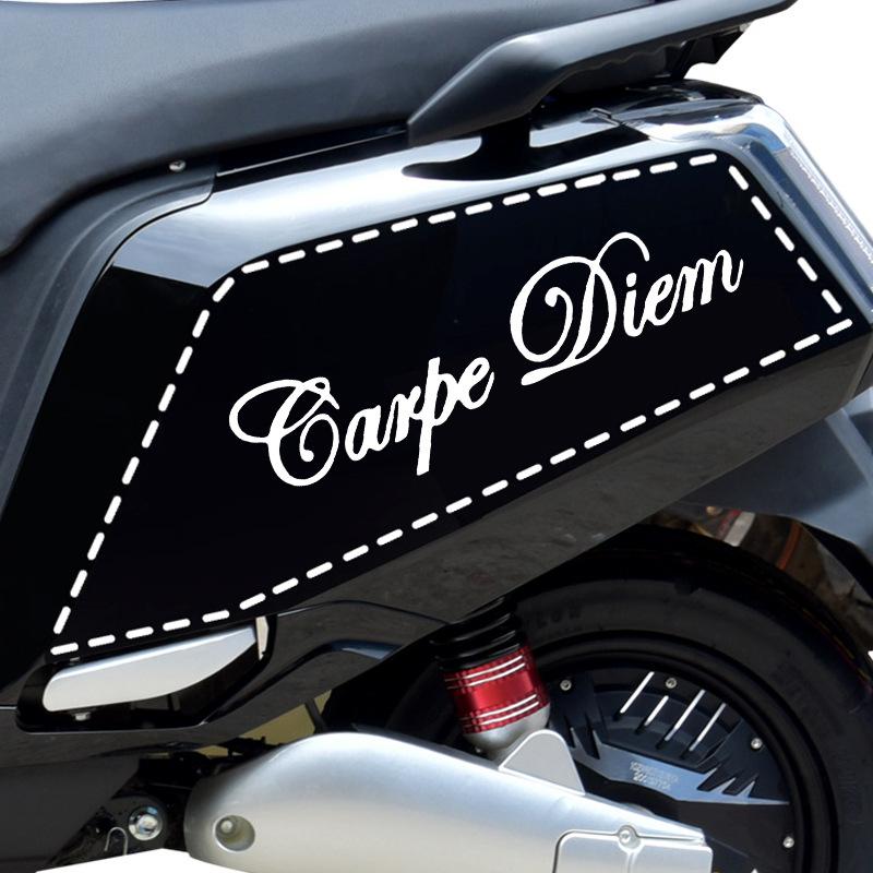 Motorcycle & Electric Bike Windshield Stickers, Creative & Personalized Decals for Cars - Stylish & Durable Decorative Stickers