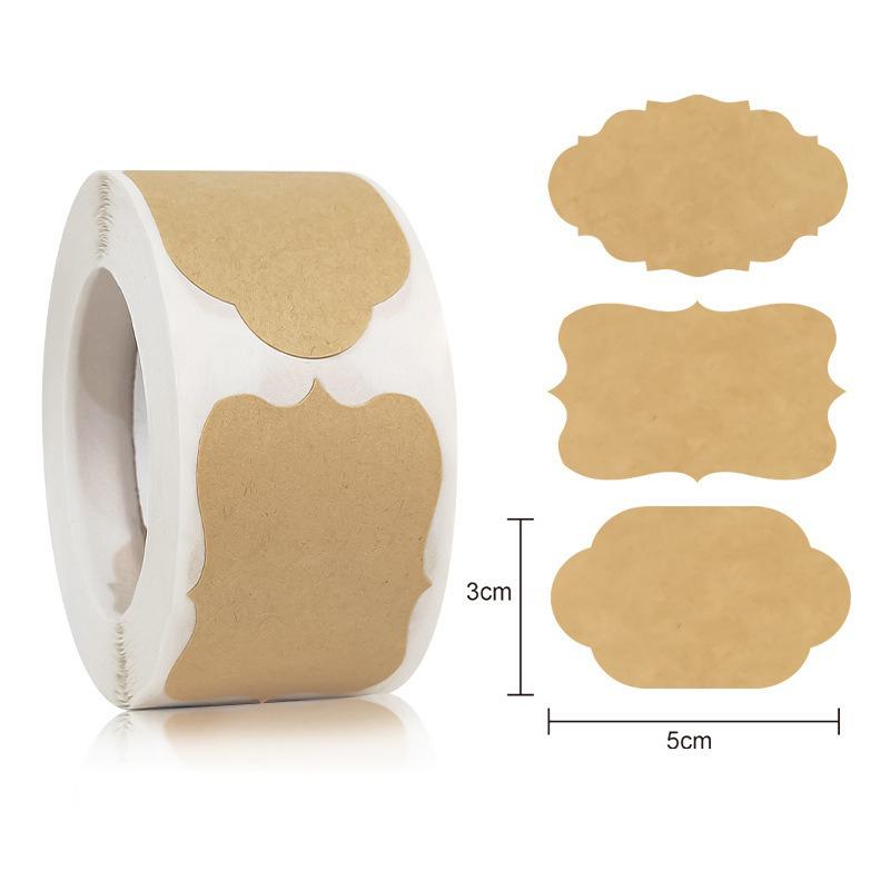50/100/250PCS Flowers Name Lables Sunflowers Packaging Sticker Roll Date Stickers Refrigerator Freezer Food Storage Small TZ301