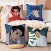 Singer Oh-Se-Hun Office Cushion Pillowcase Car Cushion Cover45X45CM Lumbar Pillowcase Sofa Pillowcover