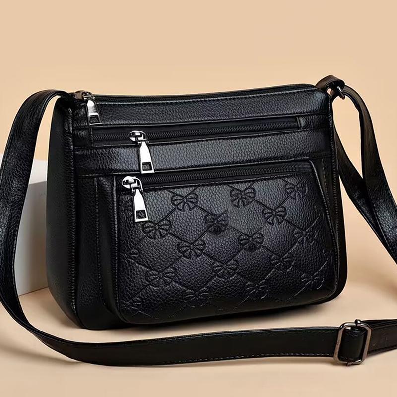 

Unisex Square Shoulder Bag - Minimalist Crossbody Sling (Versatile Neutral-Te Day Bag)