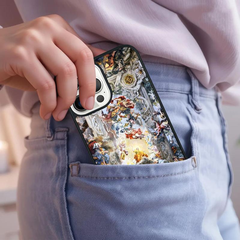 Great Aesthetic Art Painting Phone Case For iPhone 17 Air 15 16e 14 13 Pro Max Coque 12 11 Pro Max PLUS cover