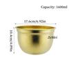European Style Circle Shape Fruit Bowl,Silver Pure Titanium Double-Wall Plate Home Food Tray,Vegetable Washing Basin Decoration