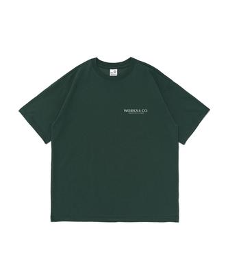 Wogseuaenko Signature Logo Short Sleeve T-Shirt (Green)