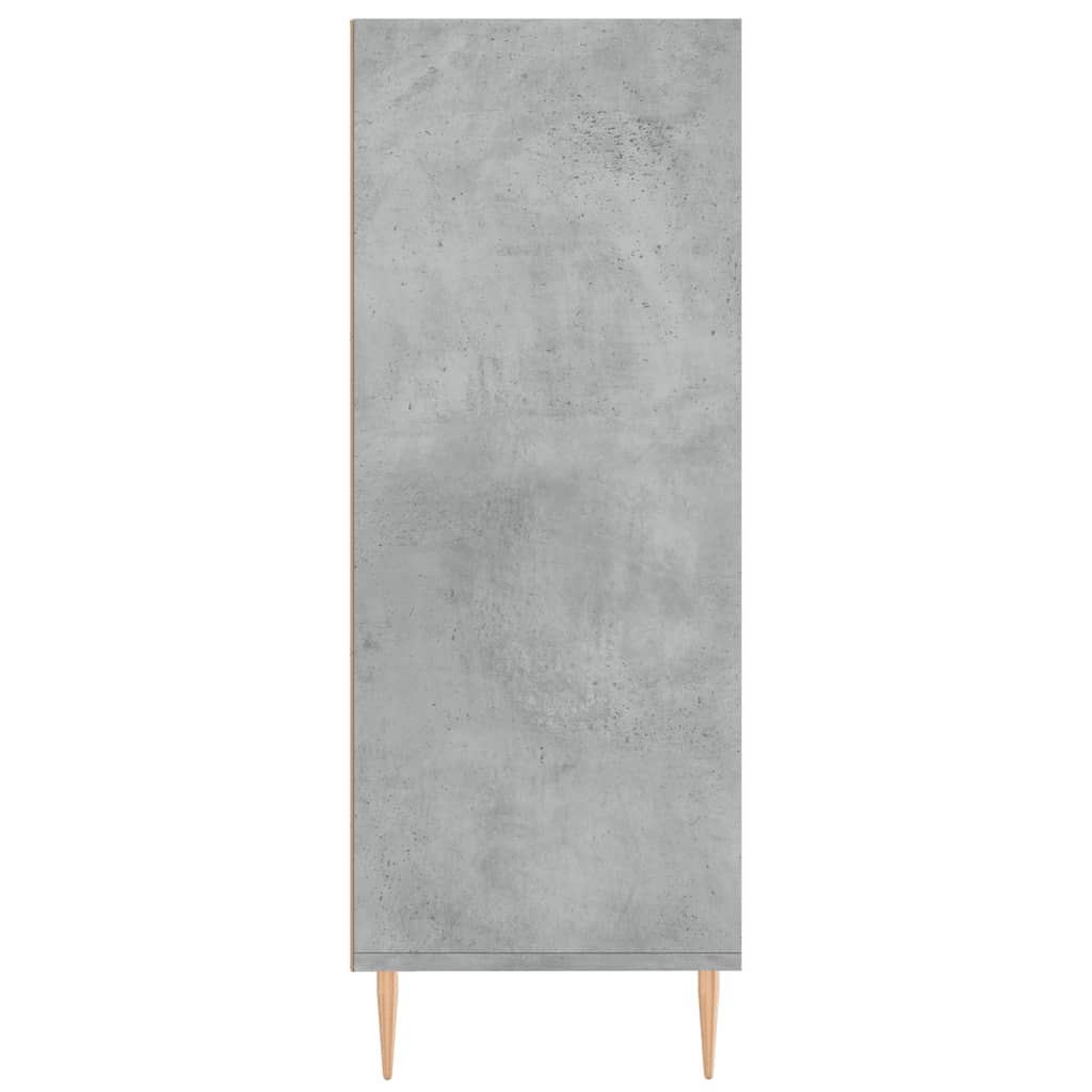 Bookshelf Concrete Grey 69.5 x 32.5 x 90 cm Particleboard