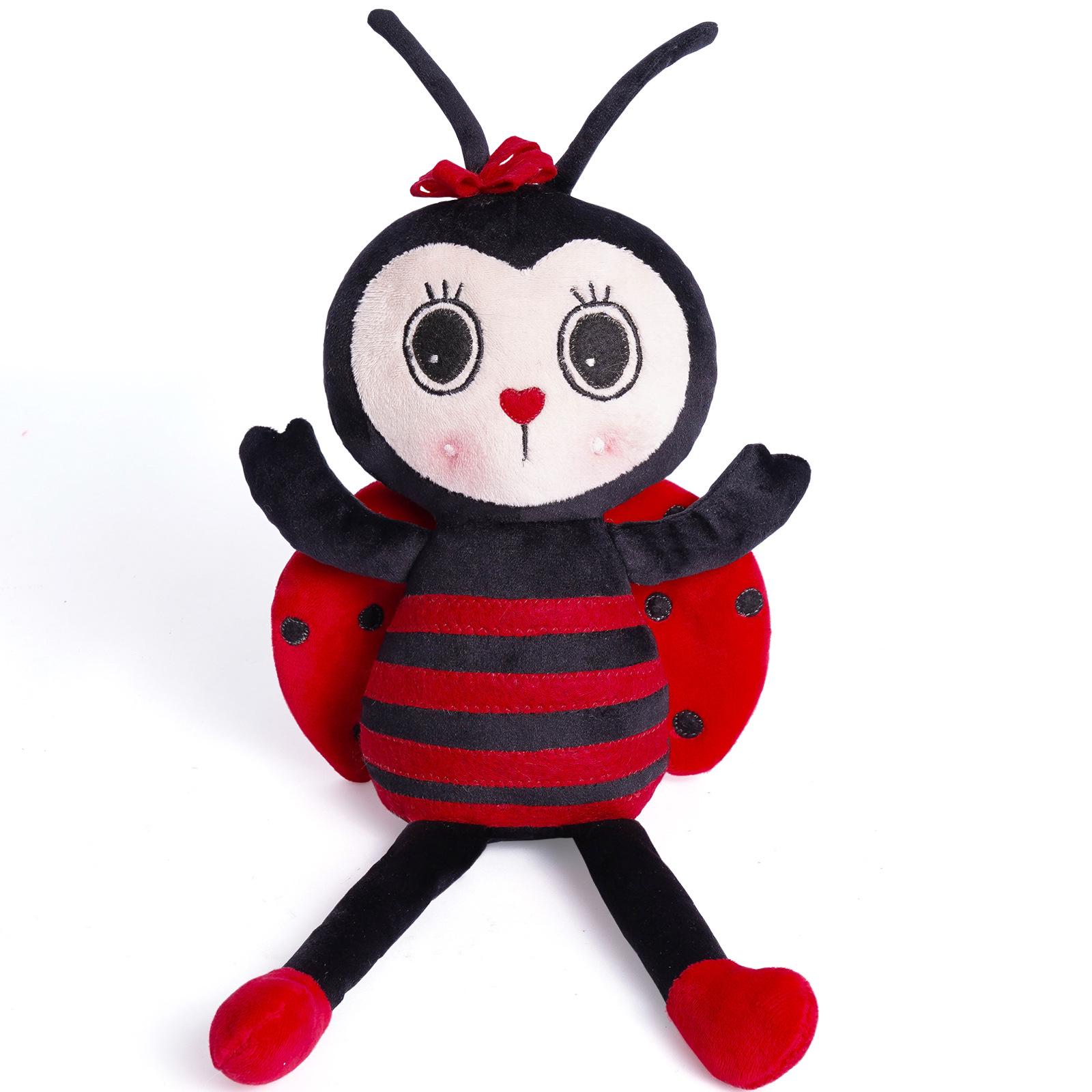 Spring Crossing Seven-Spot Ladybug Doll: Cute, Creative, Long-Legged Four Seasons Decoration Ornament