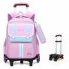 MIAOQIAO Six-Wheel Stair Climbing Trolley School Backpack