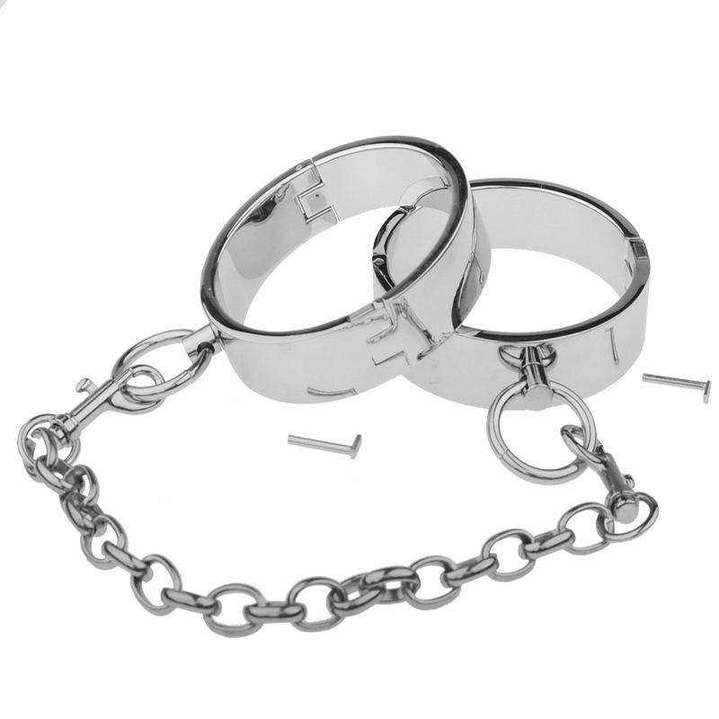 SM Toys Sex Toys Heavy Handcuffs Footcuff Shackles Toys Bondage and Discipline Flirting Alternative Sex Toy