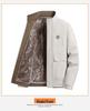 Men's Plus Size American Style Fleece Lined Winter Jacket