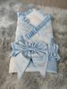 Baby Winter Swaddle Blanket Boys Girls French Lace Essential Receiving Blanket Ultra-Soft Newborn Registry Sleeping Wraps