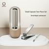 Seesoo Dazzling Small Capsule 2-Piece Nail Clipper Set