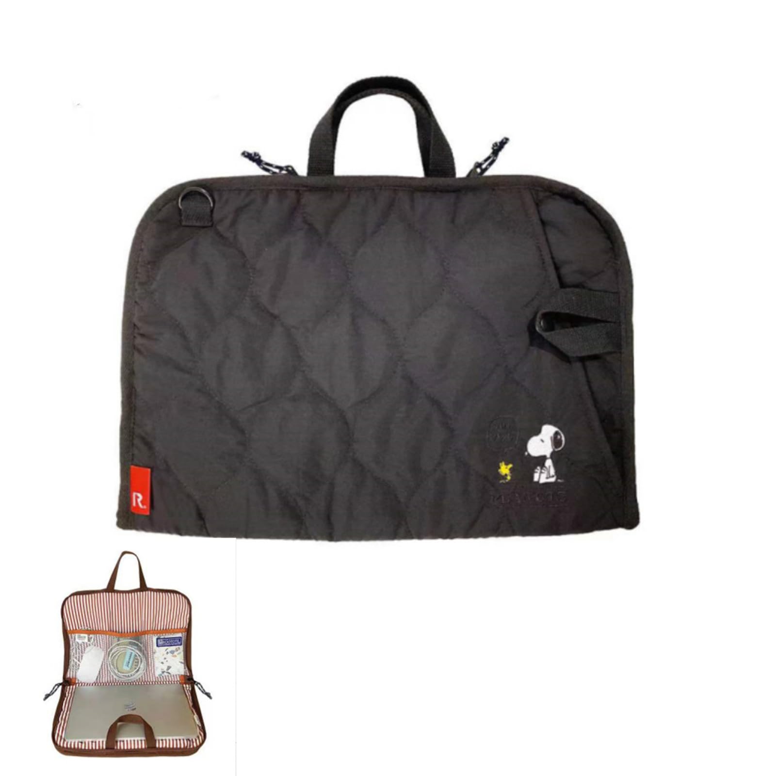 Snoopy Laptop Case, 13-14 Inch, Waterproof/Shockproof/Multifunctional, Laptop Cover, PC Case, Laptop Bag, Notebook Case with Handle, Unisex, for Commu