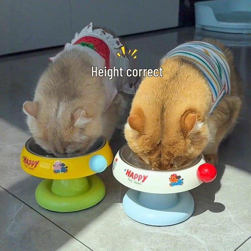 Anti-Tip Ceramic Pet Food Bowl