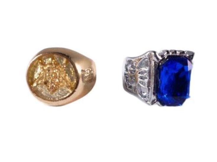 

Косплей реквизит Черный дворецкий Сиэль Фантомхайв Набор колец 077