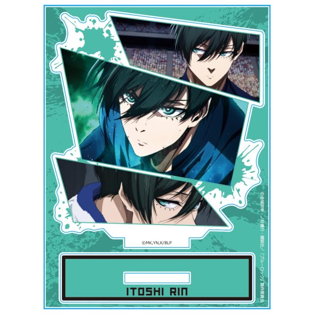 Anime Acrylic Character Rin Itoushi Scene "Blue Lock" Stand Ver.