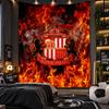 Wall Hanging Tapestry Sunderland Football Print Cloth for Living Room Bedroom Home Decor
