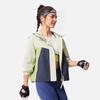 Li-Ning Comfortable Casual Loose Color Block Simple Hooded Jacket Women Jackets Silver-Birch-Gray Fresh-Moss-Green Deep-Pea-Blue AFDV054-8