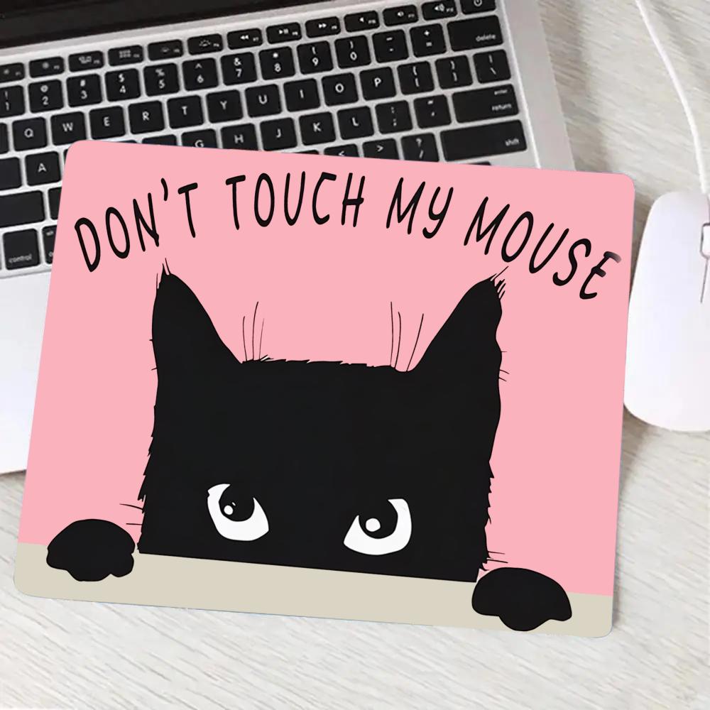 Funny cat meme Mouse Pad 40X45 Large Square Computer Office Game Table Mats Rubber Anti-slip Laptop Mousepads Small Desk Pads