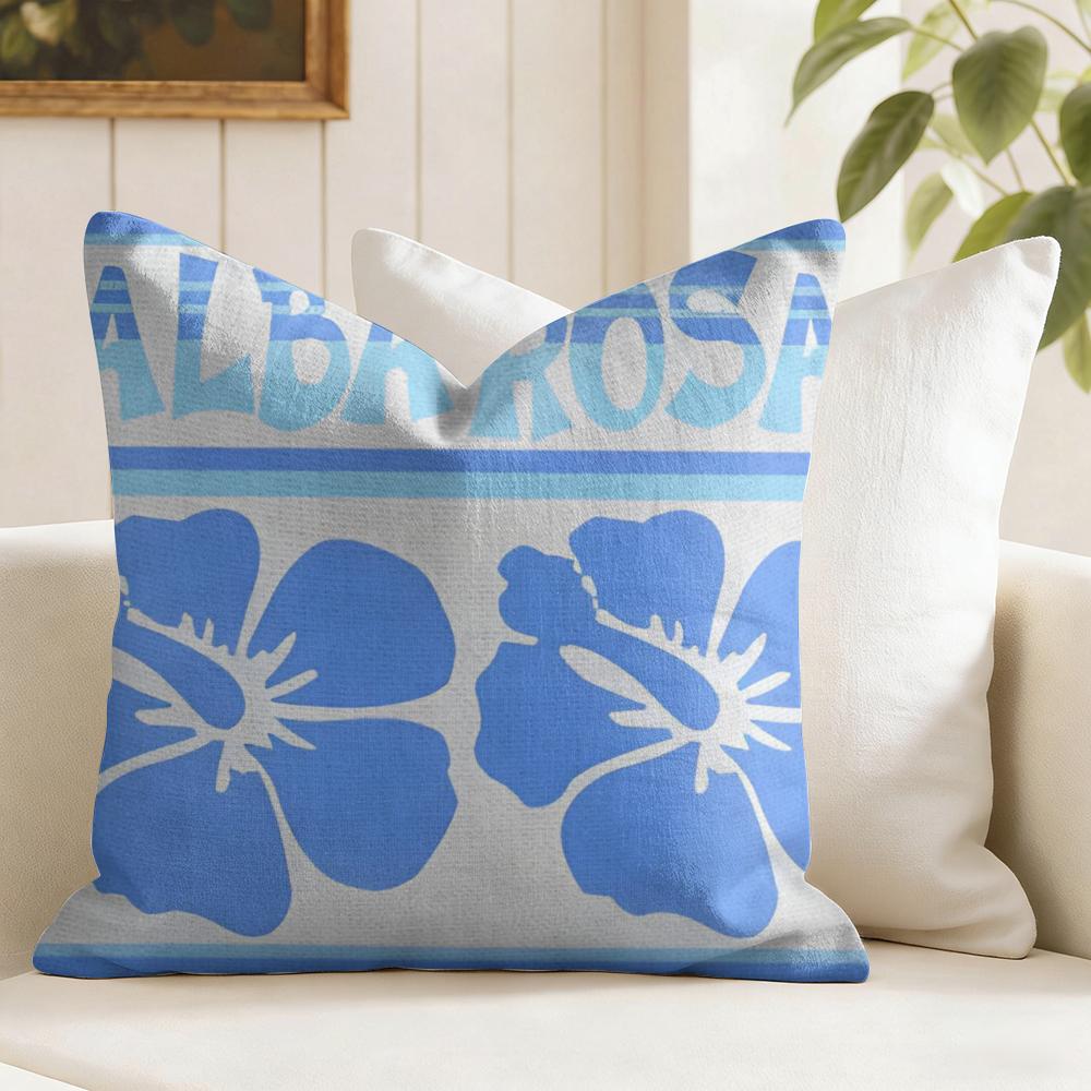 Fashion AALBA RROSA Cushion Cover Eco Linen Pillow Case DoubleSided Print Breathable Durable Zipper Home Decor Gift