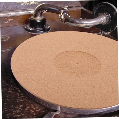 BESPORTBLE Soft Anti-Static Turntable Slip Mat, Record Protector Pad with Shock Absorption Design, Turntable Compatible, Protective Cushion for Record
