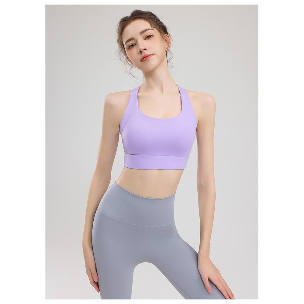 Advanced Professional Training Clothes, Running Sports Underwear, Yoga, Outdoor Cycling, Sweat Absorbing, Breathable Integrated Simple Bra