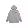 European and American Trendy Brand GALLERY Classic Letter Printing Zipper Hoodie Loose Casual Cardigan Sweater Jacket