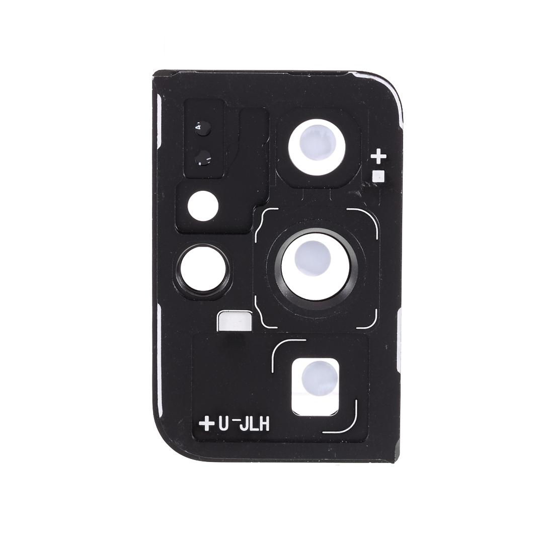 

Back Camera Lens Ring Cover with Glass Lens for Samsung Galaxy S21 Ultra 5G G998 Black