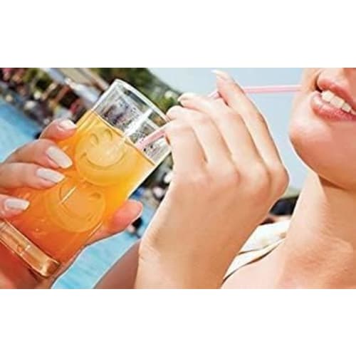 OKSANO Lächelnde Eiswürfelform mit Löchern, Perfekt für Eiskugeln, Runde Eiswürfel, Bier, Tee, Alkohol, Snacks und Eis. Niedliche Lächeln-Form, Enthält 2 7-