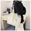 2026 Spring/Summer Korean-Style Polka Dot Girly Tote - Versatile Commute Shoulder Bag