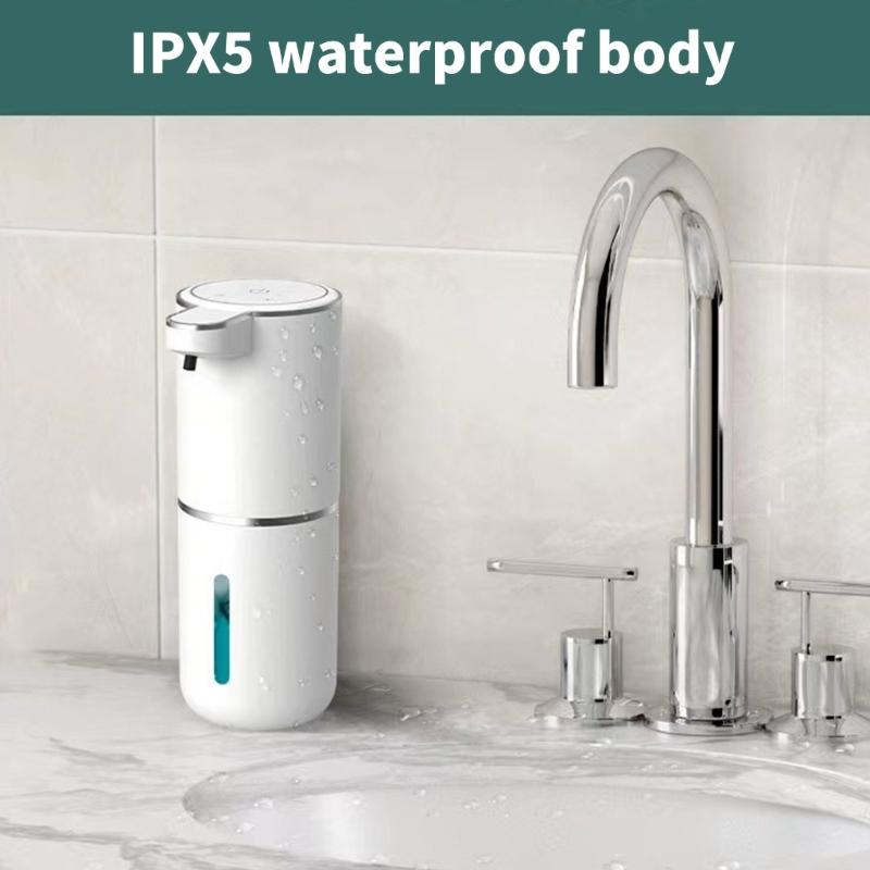 Bathroom Automatic Soap Dispenser Countertops 380ml Soap Dispenser Automatic Induction Foam Hand Washer Enduring