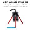 Tripod Fishing Rod Holders Portable Luya Fishing Pole Support Aluminum Alloy 3 Fishing Rods Rack Organizer For Fishing Accessory