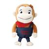 Marushin Curious George Golf Headcover, Character Plush Toy, 4765027700