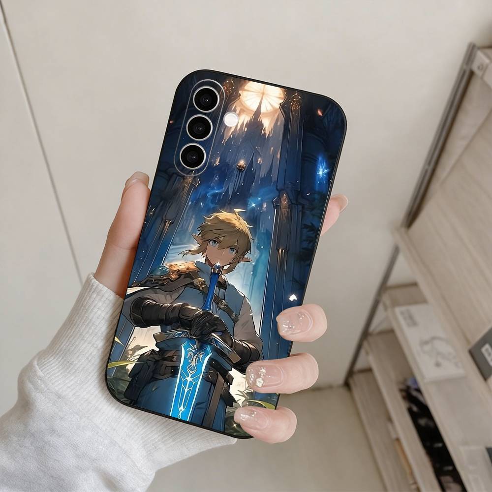 The Lege-nd of Z-Zelda Phone Case For Samsung Galaxy A73,A72,A71,A70,A53,A52,A51,Others Soft Black Cover