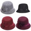 Linen Sun Hat For Women With Wide Brim Summer Fashion Casual Sun Protection