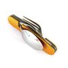 Foldable Camping Tableware Knife Spoon Fork 4-In-1 Tablespoon Stainless Steel Bottle Opener Outdoor Camping Knife Folding Knife