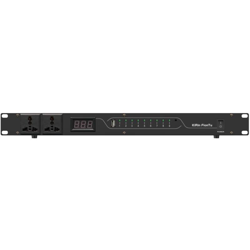 KRFIONTU 8-Channel Sequential Power Supply for Conference Audio System (CN Version)