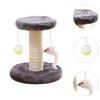 Cat Scratch Post Sisal Cat Climbing Frame for Indoor Cats Cat Post with Ball Toy