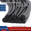 EPDM Rundprofil-Schwammgummi-Dichtungsstreifen: 2-10mm