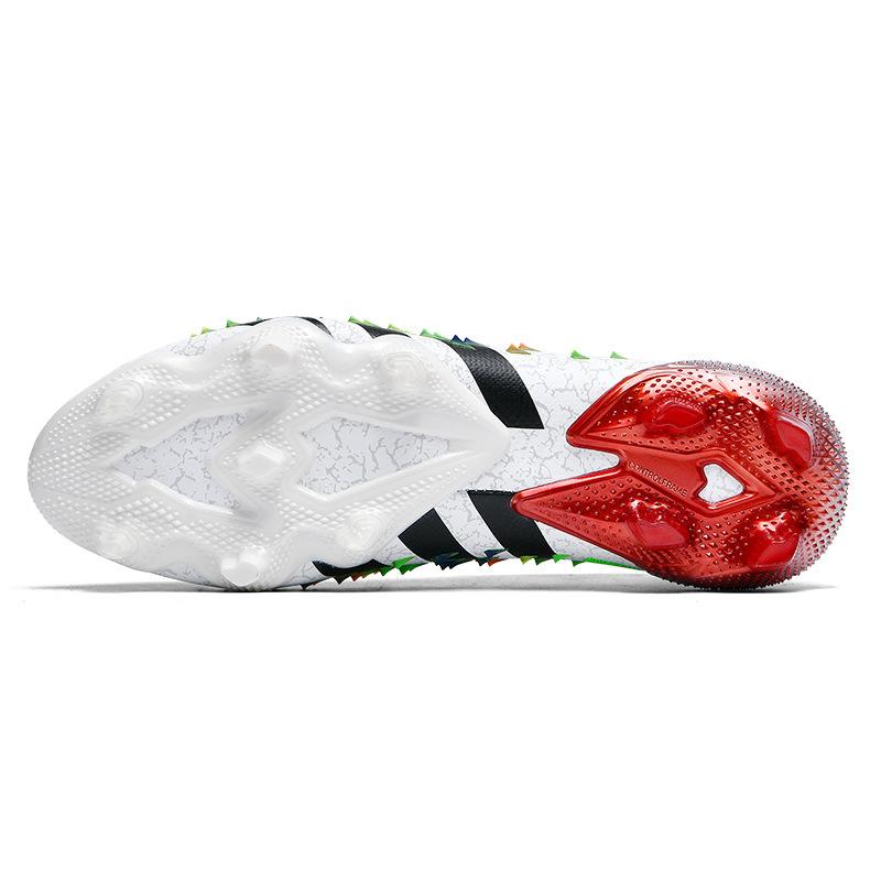 High-Top Football Shoes Fg Nails Artificial Turf Boys And Girls Teenagers Students Competition Training Sports Shoes