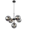 Ceiling Hanging Lamp Chandelier Loft Glamour Black