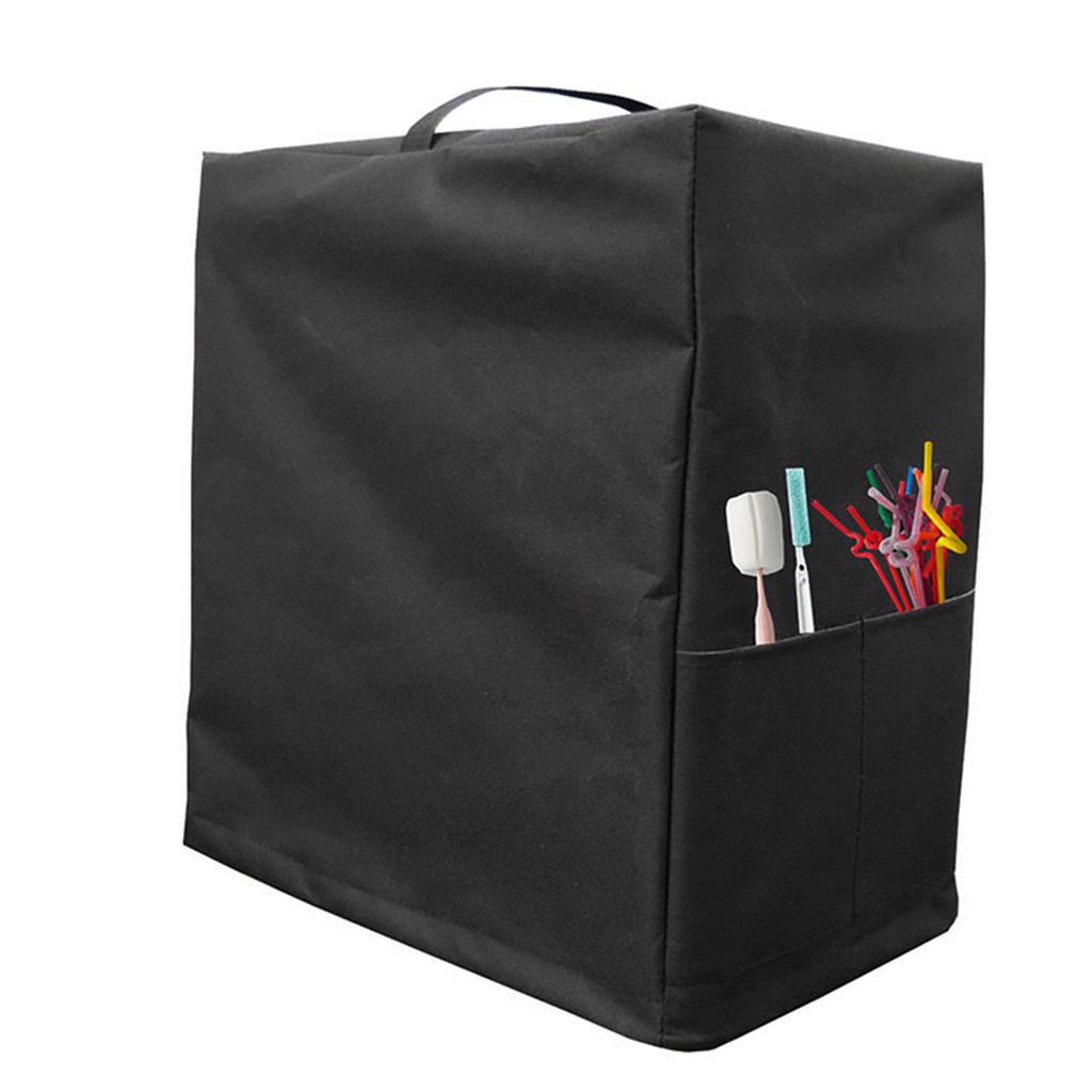 Ochronny pokrowiec przeciwkurzowy na maszynki do lodów serii NC701 Wodoodporna tkanina Oxford 600D Czarny