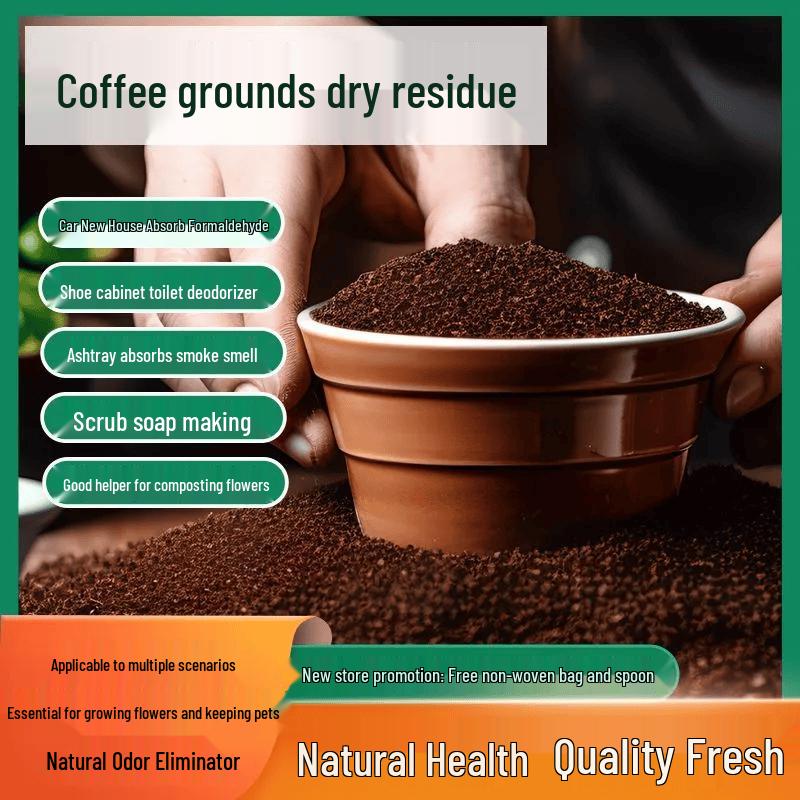 

HAOTO Fresh Coffee Grounds with Filter Bags