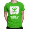 Novelty I Want To Believe In Cthulhu Eldritch Dreamer T-Shirt Men Crew Neck Cotton T Shirt Lovecraft Short Sleeve Tee Shirt
