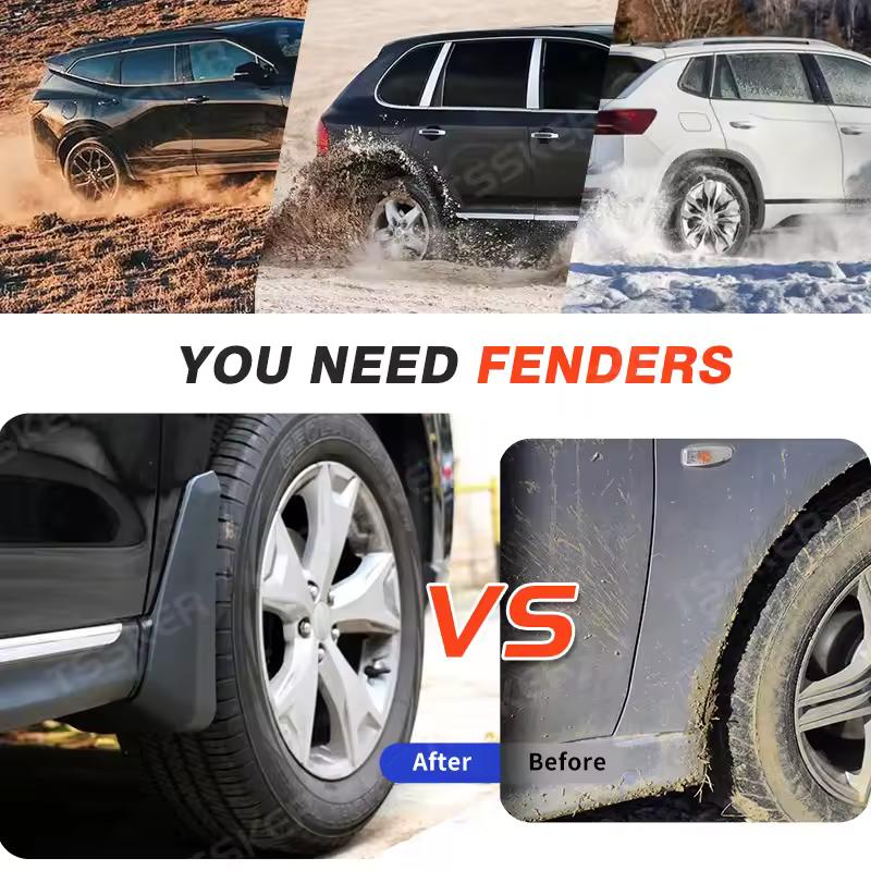 Set clapete de noroi auto pentru VOLVO V60 /V60 Cross Country 2013- 14 15 16 17 18 19 Apărătoare de noroi Apărătoare de noroi Apărătoare de noroi