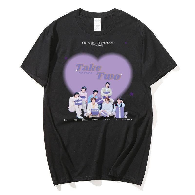 Bulletproof Small Group Ten Weeks Around Harajuku Printed Fashion Men S And Women S T-Shirts, Tops, Short Sleeves S