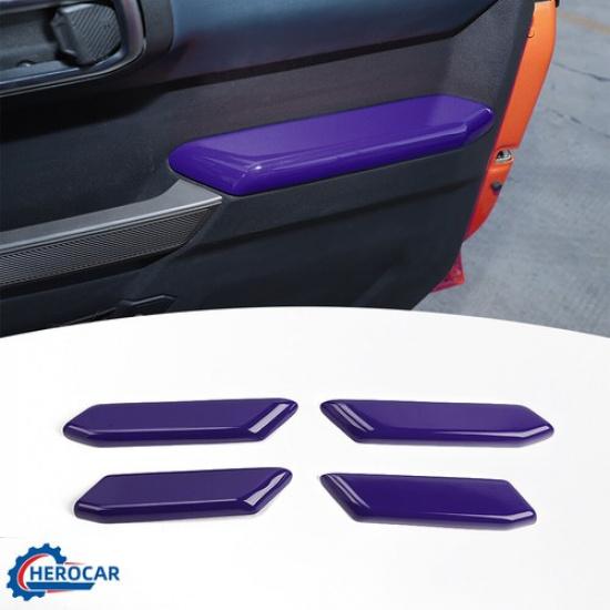 Door Armrest Handle Shell Panel Trim Cover Accessories for Ford Bronco + ABS