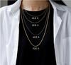 1MM 925 Silver Chain Fashion Sliver Necklace High Quality Snake Chain For Men And Women
